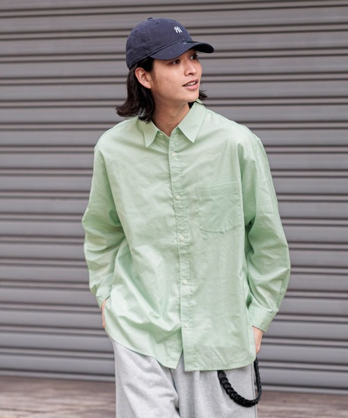 RAGEBLUE（レイジブルー） シャツ 80TC Broad Over Size Shirt
