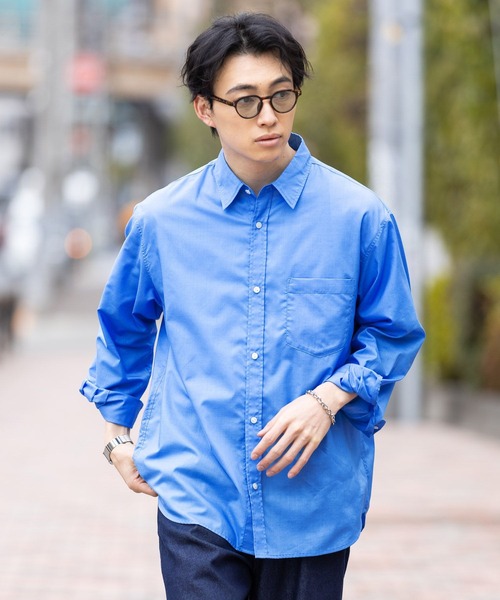RAGEBLUE（レイジブルー） シャツ 80TC Broad Over Size Shirt