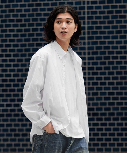RAGEBLUE（レイジブルー） シャツ 80TC Broad Over Size Shirt