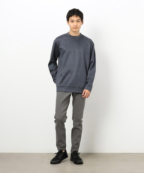 「COMME CA ISM」 スキニーパンツ SMALL グレー メンズ_画像2