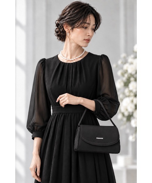 フォーマルバッグ ハンドバッグ Private Label ブラックフォーマル