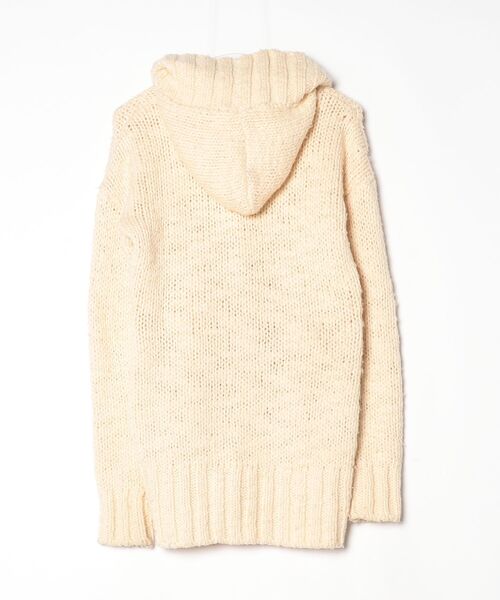 「DIESEL」 ニットカーディガン S ベージュ レディース_画像2
