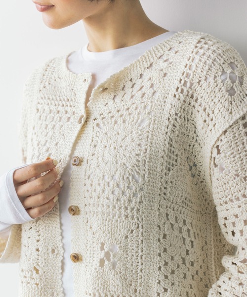 カーディガン JILTU PATTERN CAPE HIKER ZIP CARDIGAN POLARTEC ALPHA DIRECT | nonnative | A(e)_STORE