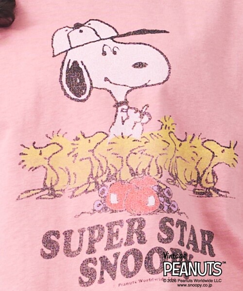 スヌーピー  80s ビンテージ USA製 フルーツオブザルーム  snoopy FRUIT OF THE LOOM（フルーツオブザルーム） tシャツ 「FRUIT OF THE