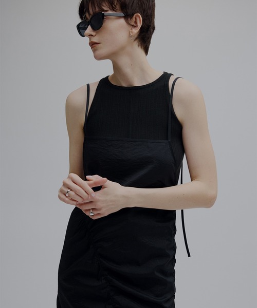 スカート GATHER VEIL CAMI SKIRTの画像