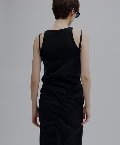 スカート GATHER VEIL CAMI SKIRTの画像
