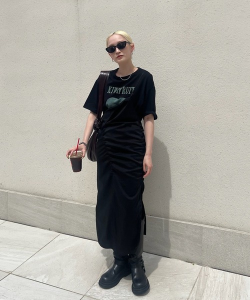スカート GATHER VEIL CAMI SKIRTの画像