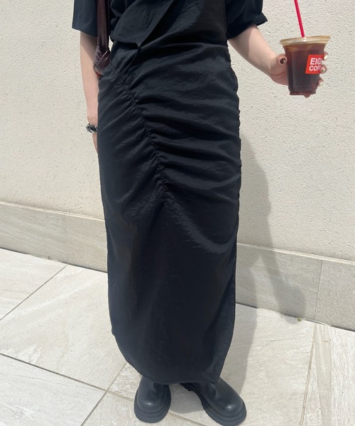 スカート GATHER VEIL CAMI SKIRTの画像