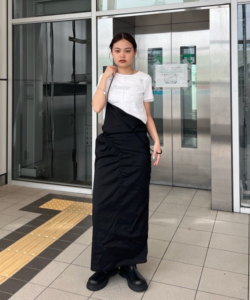 スカート GATHER VEIL CAMI SKIRTの画像