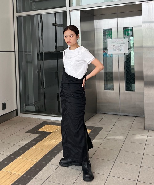 スカート GATHER VEIL CAMI SKIRTの画像