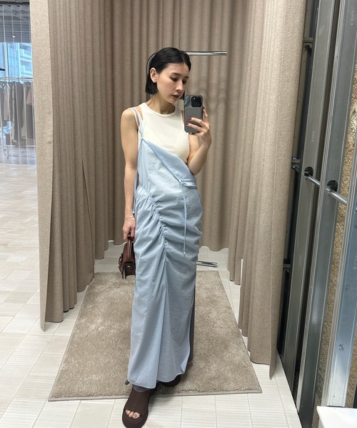 スカート GATHER VEIL CAMI SKIRTの画像
