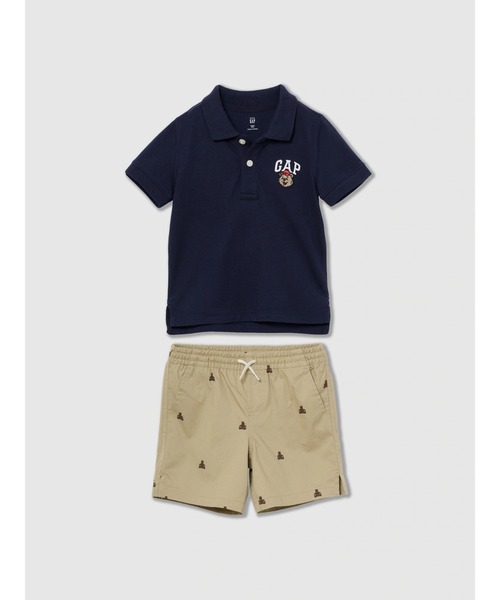 セットアップ ブラナンベア ポロシャツ コーデセット (ベビー) キッズ 子供服 男の子の画像