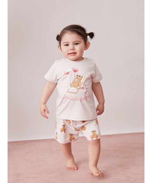 gelato pique（ジェラートピケ） ベビー 「BABY」「接触冷感