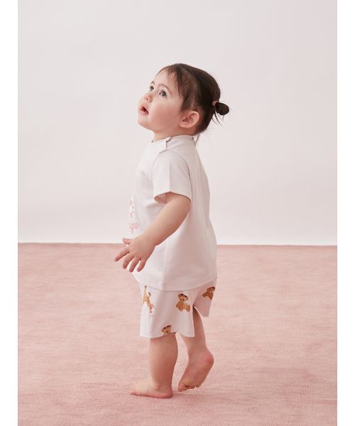 gelato pique（ジェラートピケ） ベビー 「BABY」「接触冷感 
