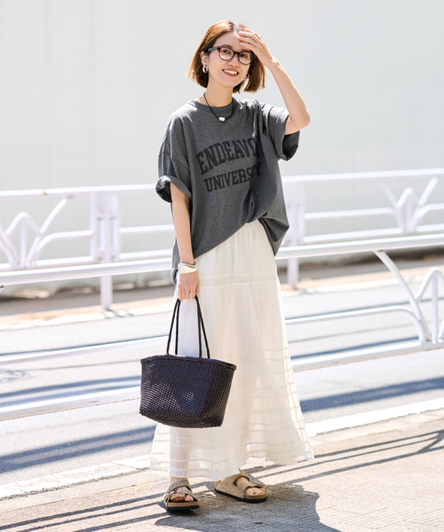 FRAMeWORK（フレームワーク） tシャツ 「WEB限定 / 追加」オーバーTEE