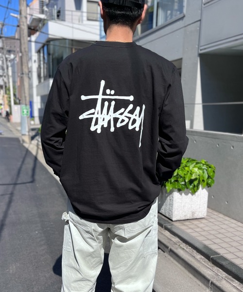 STUSSY（ステューシー） tシャツ BASIC LOGO LONG SLEEVE ロゴ ロング