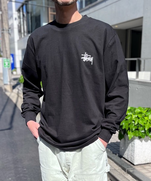 STUSSY（ステューシー） tシャツ BASIC LOGO LONG SLEEVE ロゴ ロング