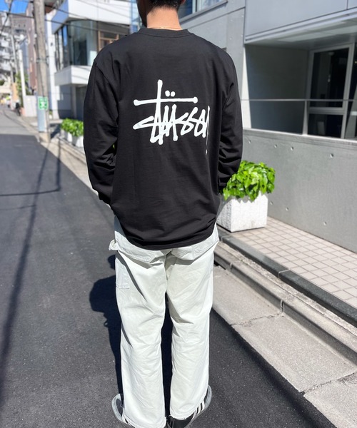 STUSSY（ステューシー） tシャツ BASIC LOGO LONG SLEEVE ロゴ ロング
