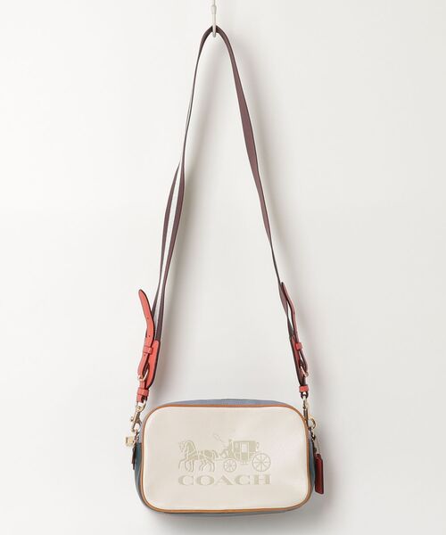 3904○ Coach ベージュ ロゴ ハンドバッグ ワンショルダーバッグ COACH（コーチ） ショルダーバッグ - ベージュ レディース : ZOZOTOWN