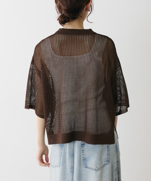 pual ce cin ポロシャツ ポロ メッシュニットポロ レディース