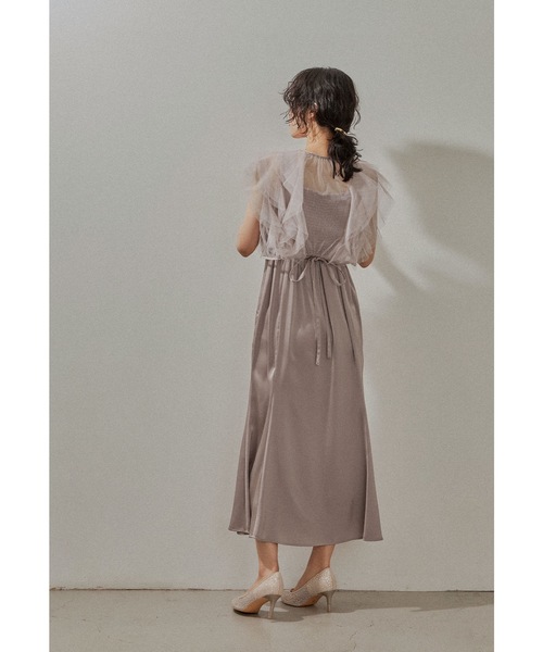 niana コンビワンピース niana（ニアナ） コンビワンピース M ブルー レディース : ZOZOTOWN