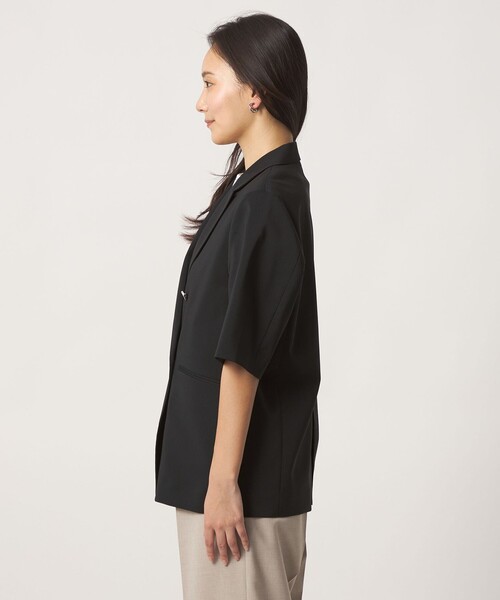 tシャツ ライトツイル ダブル ハーフスリーブジャケット ‐マシンウォッシャブル‐「A DAY IN THE LIFE」 レディースの画像