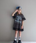 ワンピース 「KIDS」かすれロゴレースレイヤ...の詳細画像3