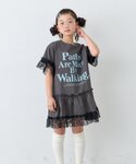 ワンピース 「KIDS」かすれロゴレースレイヤ...の詳細画像5