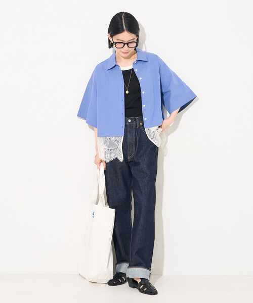 FREAK'S STORE（フリークスストア） ブラウス シャツ 夏 半袖 レース