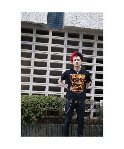 tシャツ 原作版「タイガーマスク」黄色い悪魔（キザ兄ちゃんブラック