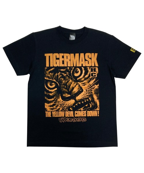 tシャツ 原作版「タイガーマスク」黄色い悪魔（キザ兄ちゃんブラック