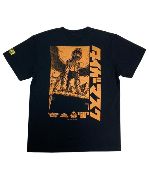 tシャツ 原作版「タイガーマスク」黄色い悪魔（キザ兄ちゃんブラック