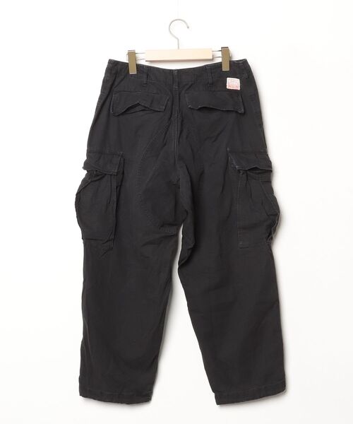 「HINSON」 カーゴパンツ S ブラック メンズ_画像2
