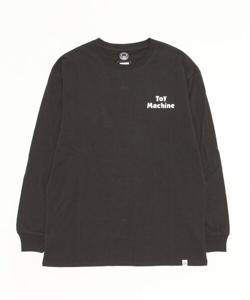 「TOY MACHINE」 長袖カットソー M ブルー系その他 レディース_画像4