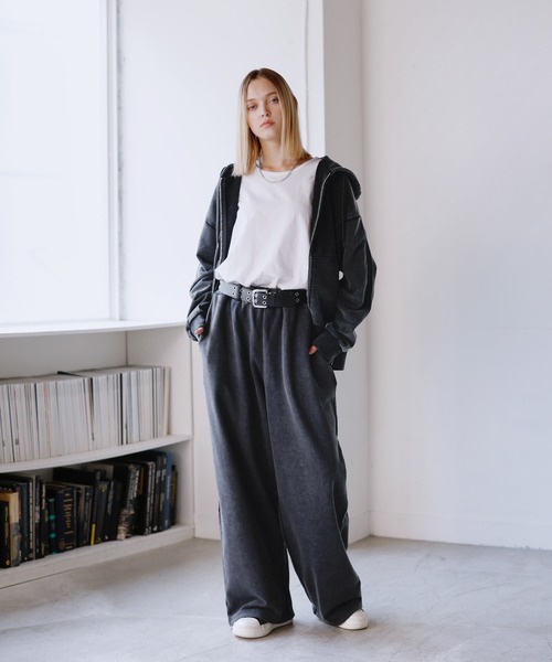 「ROCHEM」 スウェットパンツ X-SMALL ネイビー メンズ_画像9