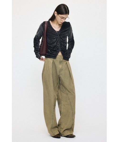 MOUSSY（マウジー） ワイドパンツ パンツ 「再入荷＆新色：ライト