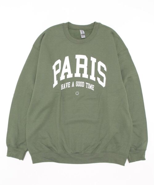 「GILDAN」 スウェットカットソー X-LARGE ネイビー メンズ_画像7