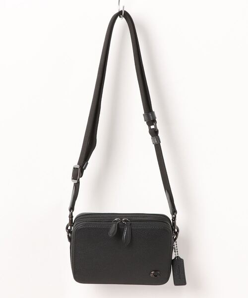 美品✨coach ショルダーバッグ メンズ 綺麗め レディース ブラック COACH（コーチ） ショルダーバッグ ONE ブラック系その他 メンズ
