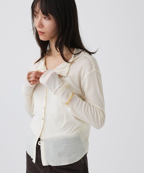 81BRANCA（ハチイチブランカ） カーディガン uvカット 「81BRANCA