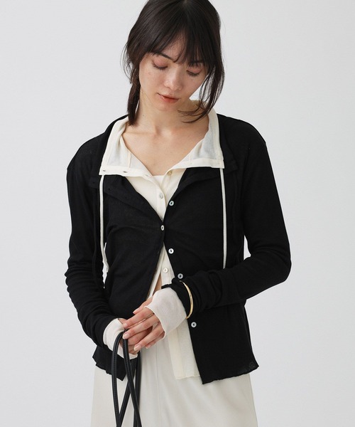 81BRANCA（ハチイチブランカ） カーディガン uvカット 「81BRANCA
