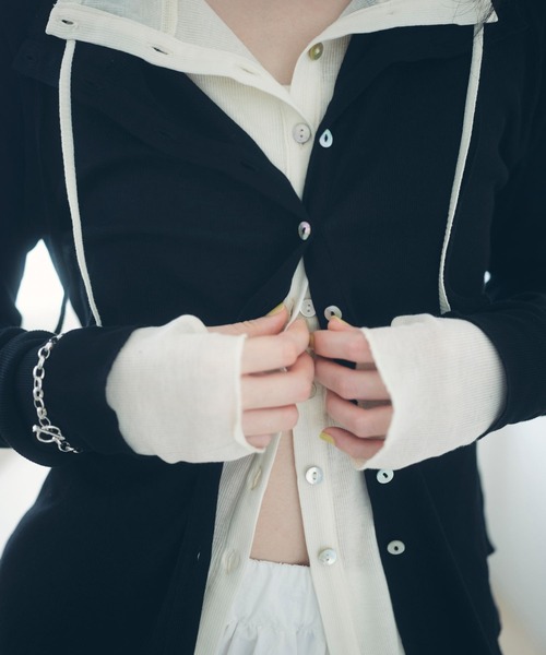 81BRANCA（ハチイチブランカ） カーディガン uvカット 「81BRANCA