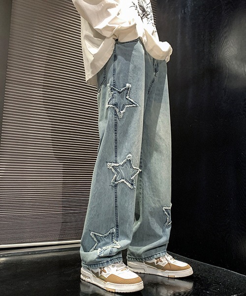 「Ressaca」 デニムパンツ M ブラック メンズ_画像2
