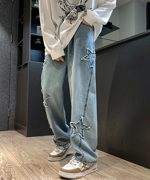 「Ressaca」 デニムパンツ M ブラック メンズ_画像5