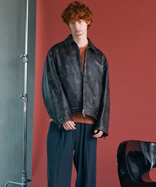 MAISON SPECIAL（メゾンスペシャル） 革ジャン ライダース 「UNISEX