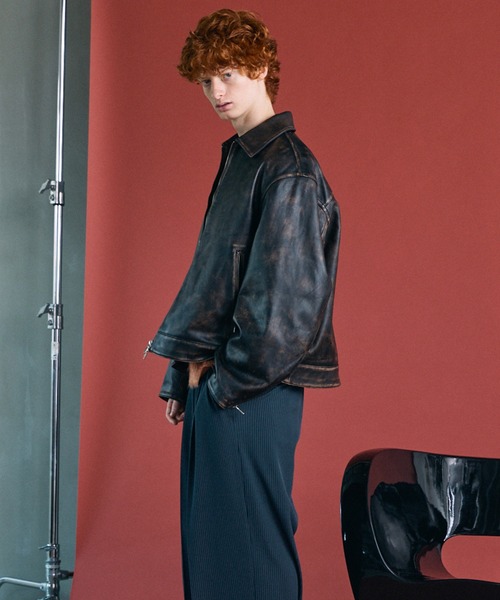 MAISON SPECIAL（メゾンスペシャル） 革ジャン ライダース 「UNISEX