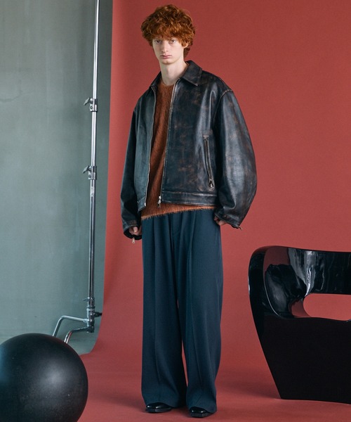 MAISON SPECIAL（メゾンスペシャル） 革ジャン ライダース 「UNISEX