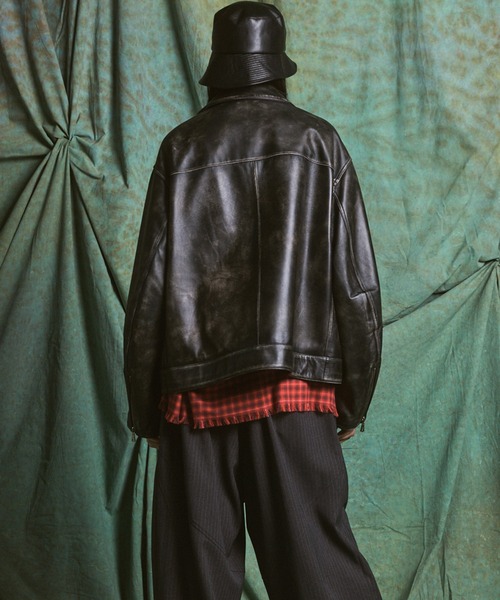 MAISON SPECIAL（メゾンスペシャル） 革ジャン ライダース 「UNISEX