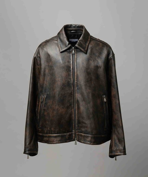 MAISON SPECIAL（メゾンスペシャル） 革ジャン ライダース 「UNISEX