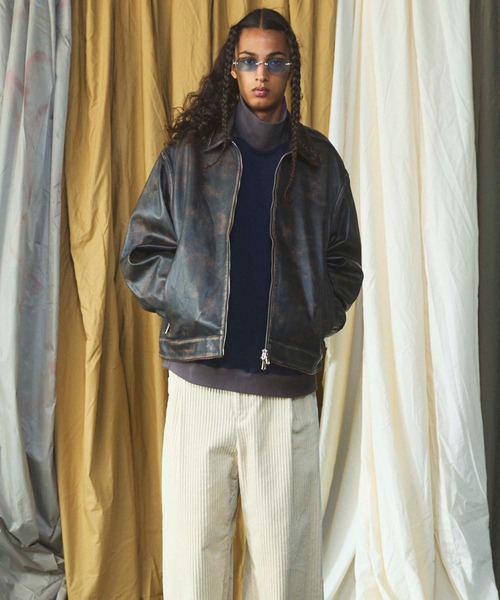 MAISON SPECIAL（メゾンスペシャル） 革ジャン ライダース 「UNISEX