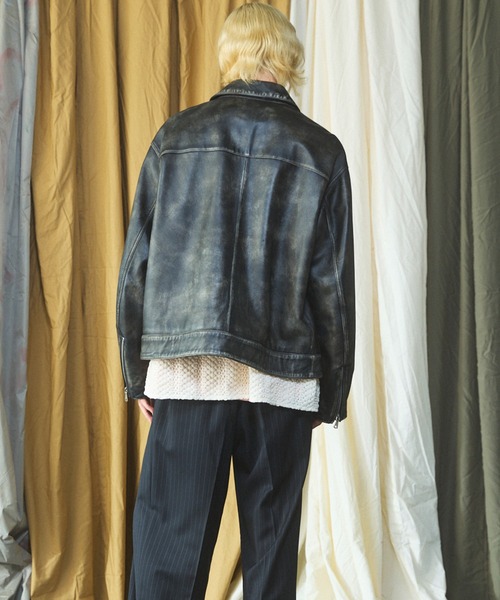 MAISON SPECIAL（メゾンスペシャル） 革ジャン ライダース 「UNISEX